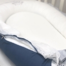 Protectie somn – Baby Nest Fancy albastru regal (4)